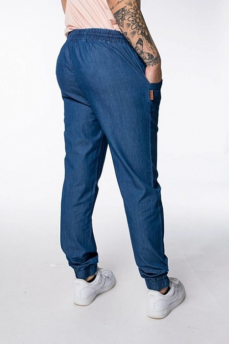Kalhoty Alife and Kickin ALICIAAK DARK DENIM