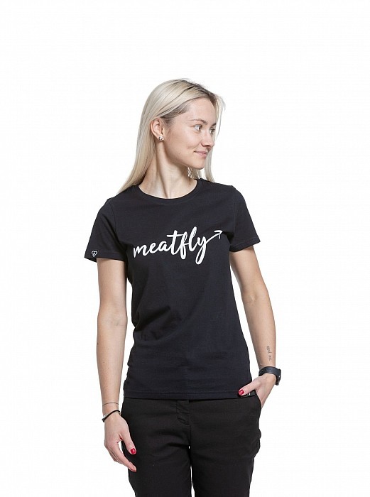 Triko MEATFLY LUNA T-SHIRT BLACK