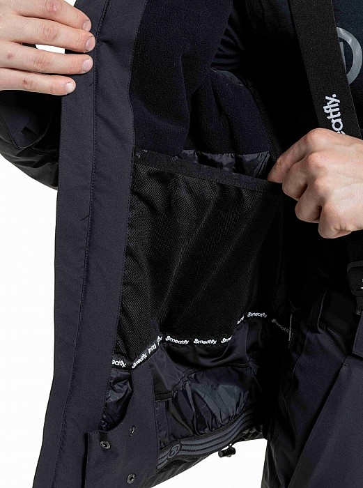 Bunda MEATFLY MANIFOLD JACKET 25/26 BLACK