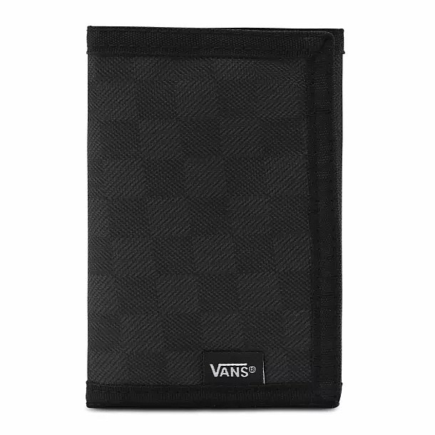 Peněženka VANS MN SLIPPED BLACK/CHARCOAL