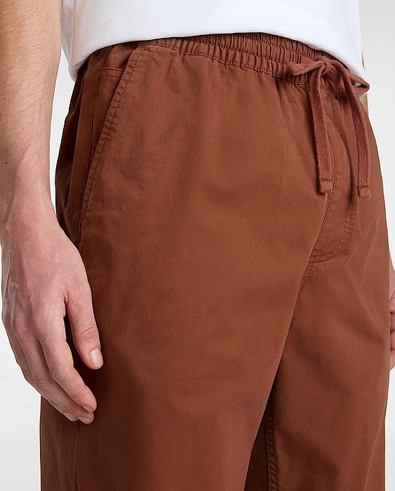 Kalhoty VANS RANGE RELAXED ELASTIC PANT TORTOISE SHELL