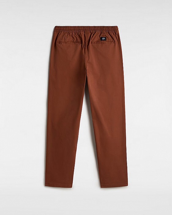 Kalhoty VANS RANGE RELAXED ELASTIC PANT TORTOISE SHELL