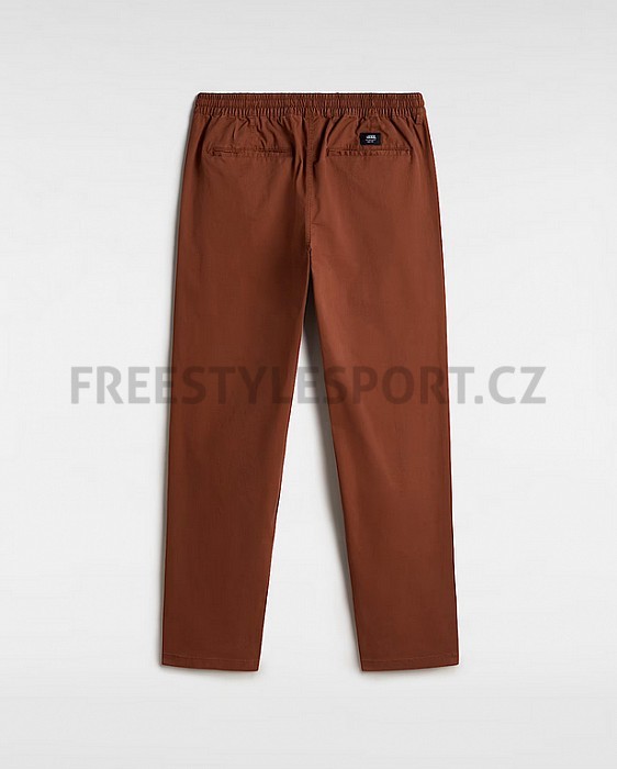 Kalhoty VANS RANGE RELAXED ELASTIC PANT TORTOISE SHELL
