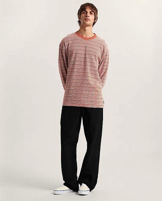 Kalhoty VANS SKATE CHECK-5 LOOSE BLACK DENIM