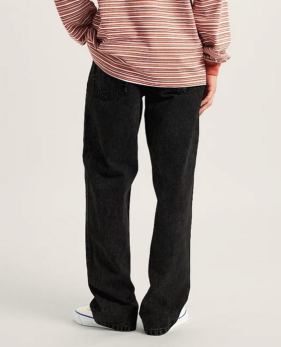 Kalhoty VANS SKATE CHECK-5 LOOSE BLACK DENIM