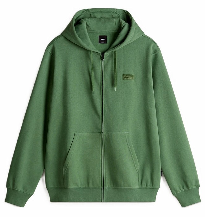 Mikina VANS CORE BASIC CREW SWEATSHIRT FULL ZIP FAIRWAY