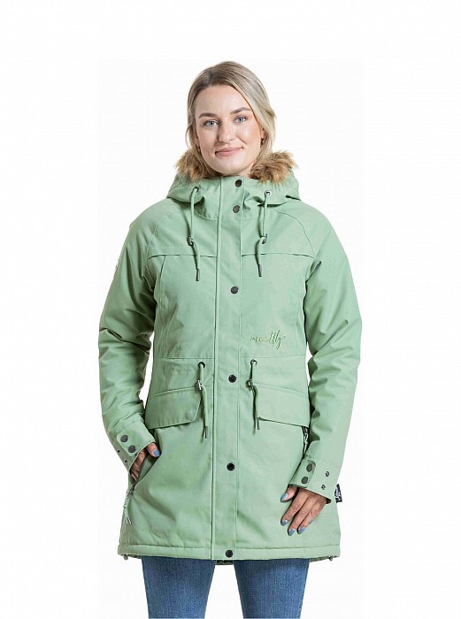 Dámská parka MEATFLY AUBREY GREEN TEA