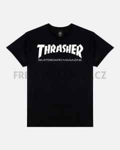 Triko THRASHER SKATE MAG BLACK