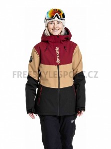 Dámská bunda MEATFLY KIRSTEN BEET RED/BLACK