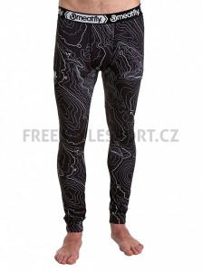 Thermo SLOAN TERMO PANTS BLACK TOPOGRAPHY