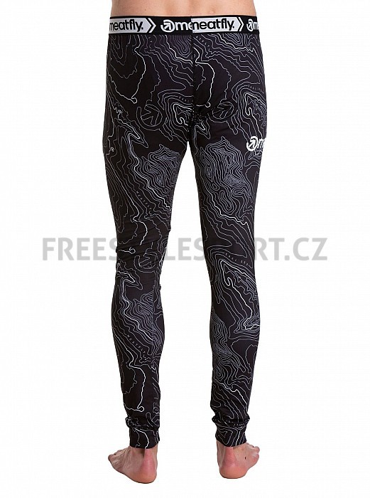 Thermo SLOAN TERMO PANTS BLACK TOPOGRAPHY