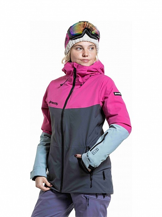 Dámská bunda MEATFLY KIRSTEN GRAY DARK/PINK