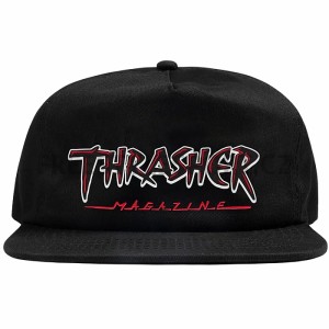 Kšiltovka THRASHER SLASH SNAPBACK BLACK