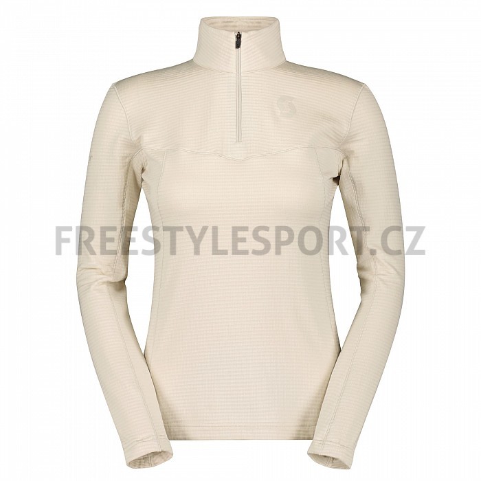 Mikina SCOTT PULLOVER W´s DEFINED LIGHT DUST WHITE