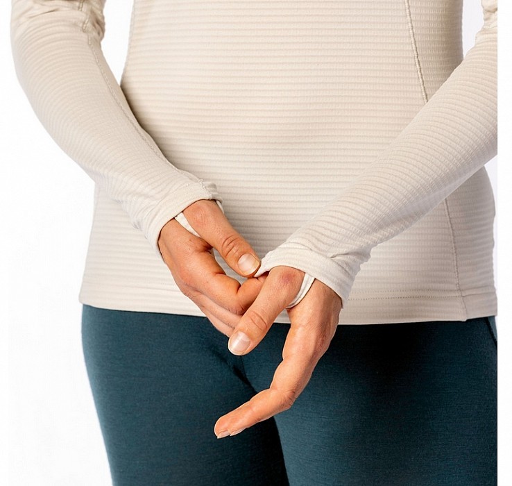 Mikina SCOTT PULLOVER W´s DEFINED LIGHT DUST WHITE