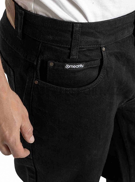 Kalhoty MEATFLY JUSTYN REBORN JEANS BLACK