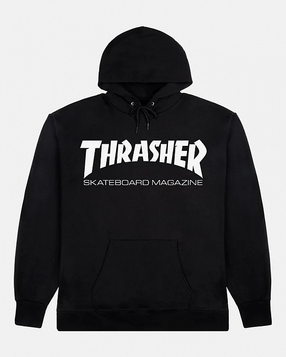 Mikina THRASHER SKATE MAG HOOD BLACK