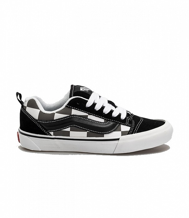 Tenisky VANS KNU SKOOL MEGA CHECK GRAY/BLACK