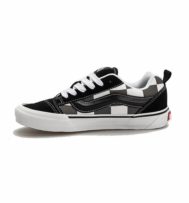 Tenisky VANS KNU SKOOL MEGA CHECK GRAY/BLACK