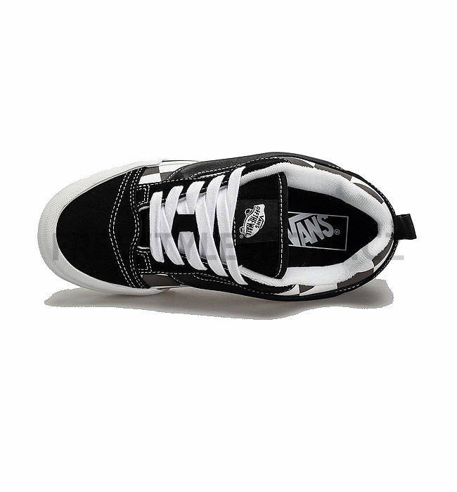 Tenisky VANS KNU SKOOL MEGA CHECK GRAY/BLACK