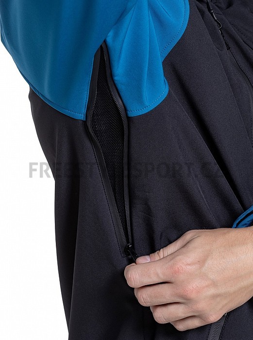 Bunda MEATFLY RASMUSSEN SOFTSHELL JACKET OCEAN BLUE/ BLACK