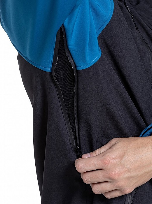 Bunda MEATFLY RASMUSSEN SOFTSHELL JACKET OCEAN BLUE/ BLACK