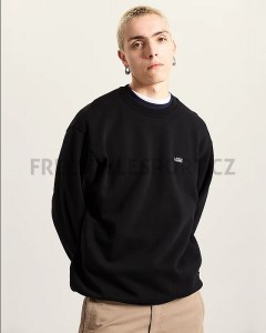Mikina VANS LEFT CHEST II LOOSE CREW BLACK
