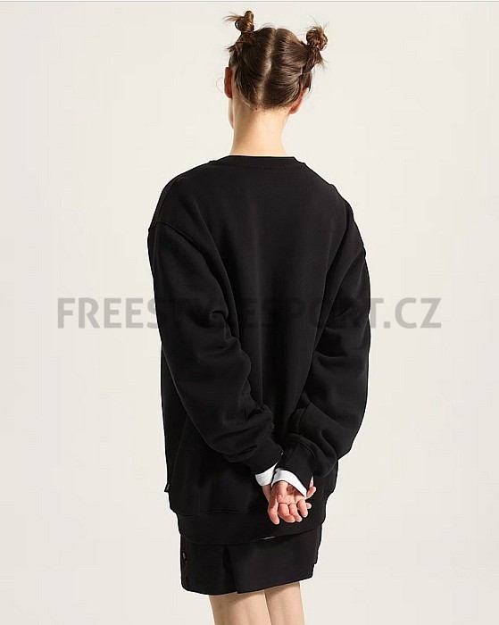 Mikina VANS LEFT CHEST II LOOSE CREW BLACK
