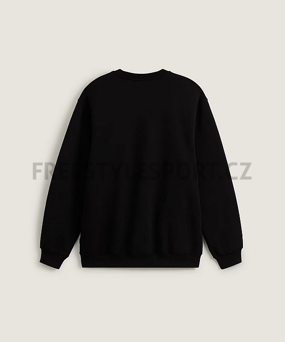 Mikina VANS LEFT CHEST II LOOSE CREW BLACK
