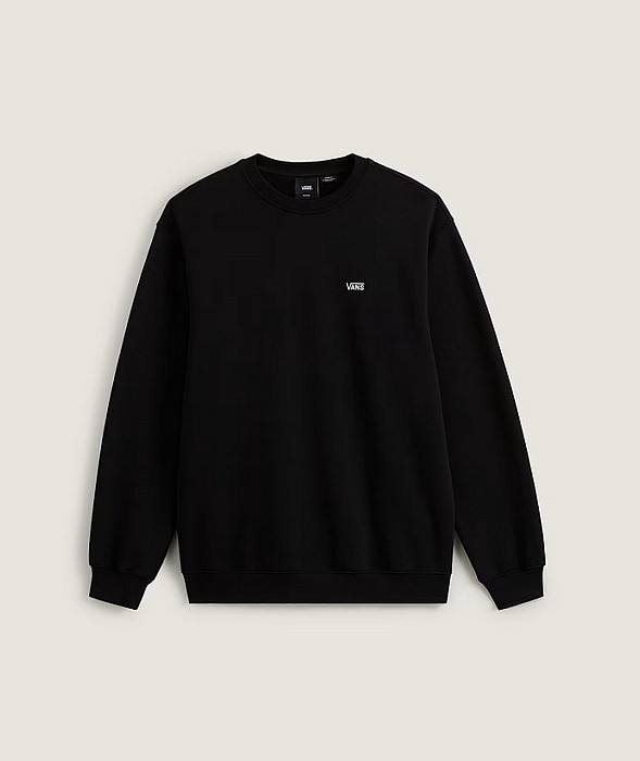 Mikina VANS LEFT CHEST II LOOSE CREW BLACK