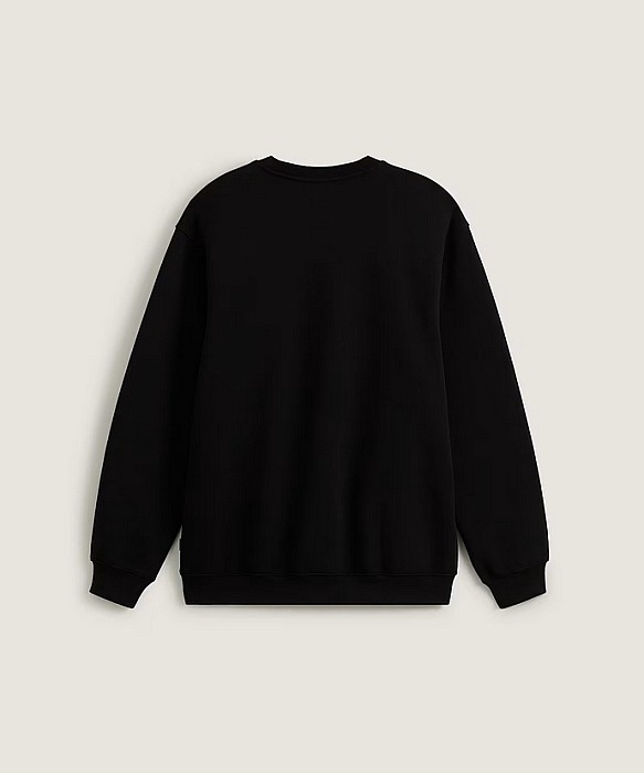 Mikina VANS LEFT CHEST II LOOSE CREW BLACK