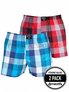 BOXERKY MEATFLY DOUG BOXERSHORTS BLUE/RED