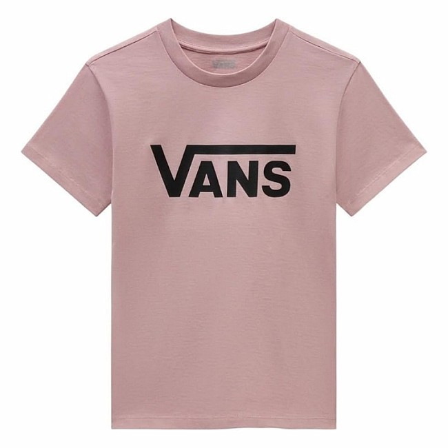 Triko VANS WM FLYING V CREW TEE MISTY MAUVE