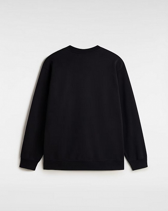 Mikina VANS SALTON LOOSE FIT CREW BLACK