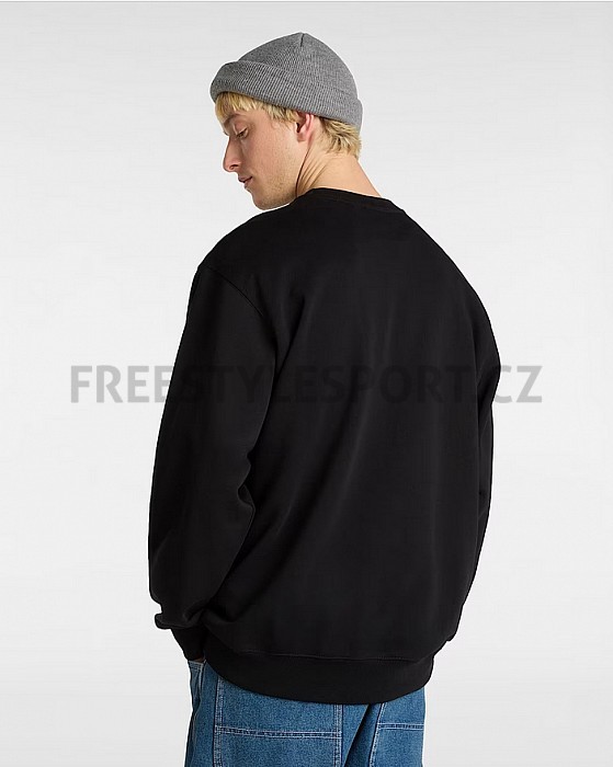 Mikina VANS SALTON LOOSE FIT CREW BLACK