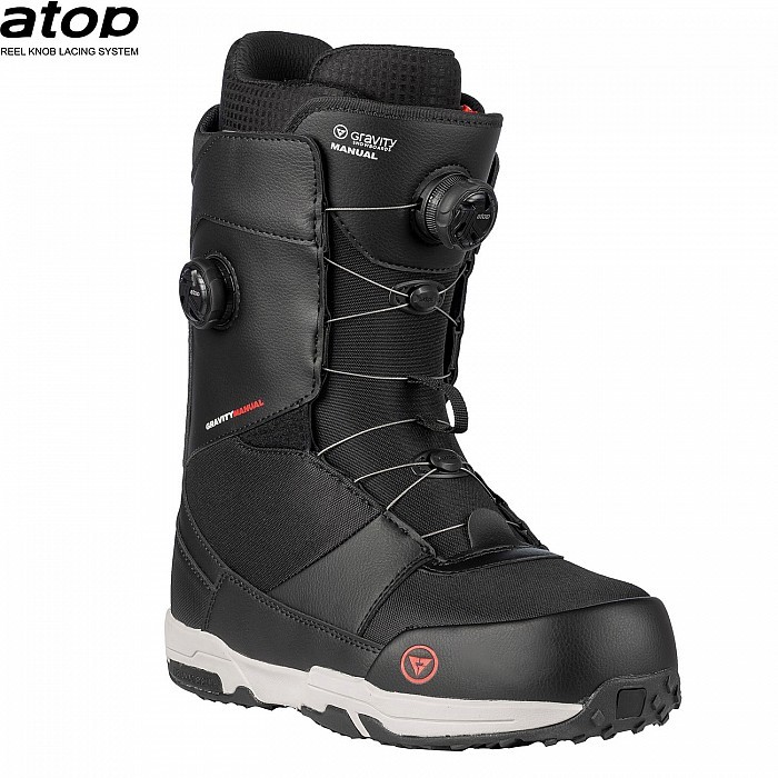 Boty GRAVITY MANUAL DUAL ATOP 2025/26 BLACK