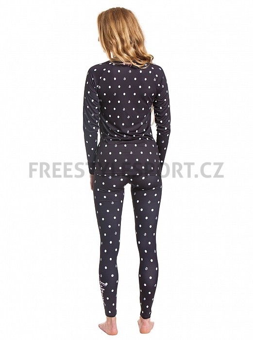 Thermo MEATFLY CAPA TERMO TOP BLACK DOTS