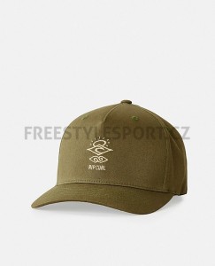 Kšiltovka Rip Curl ICONS FLEXFIT CAP OLIVE