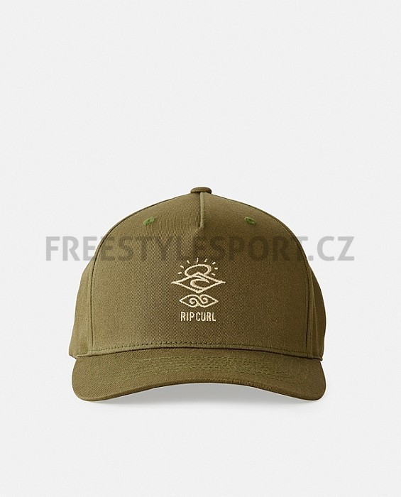 Kšiltovka Rip Curl ICONS FLEXFIT CAP OLIVE