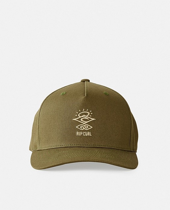 Kšiltovka Rip Curl ICONS FLEXFIT CAP OLIVE