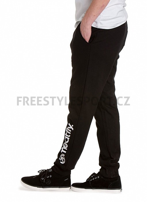 Tepláky MEATFLY JOY SWEATPANTS BLACK
