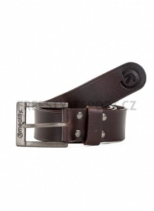 Pásek MEATFLY DOPPLER LEATHER BELT BROWN
