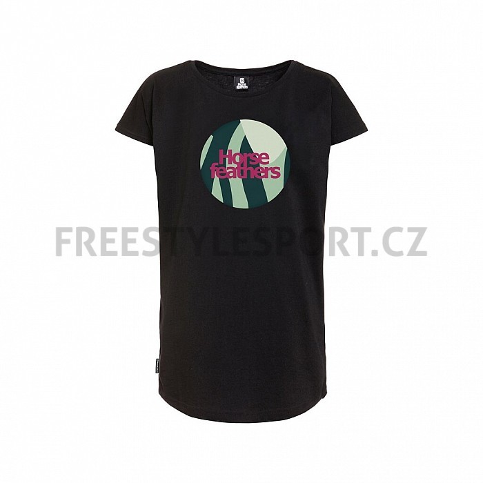 Triko HORSEFEATHERS MADRA TOP BLACK