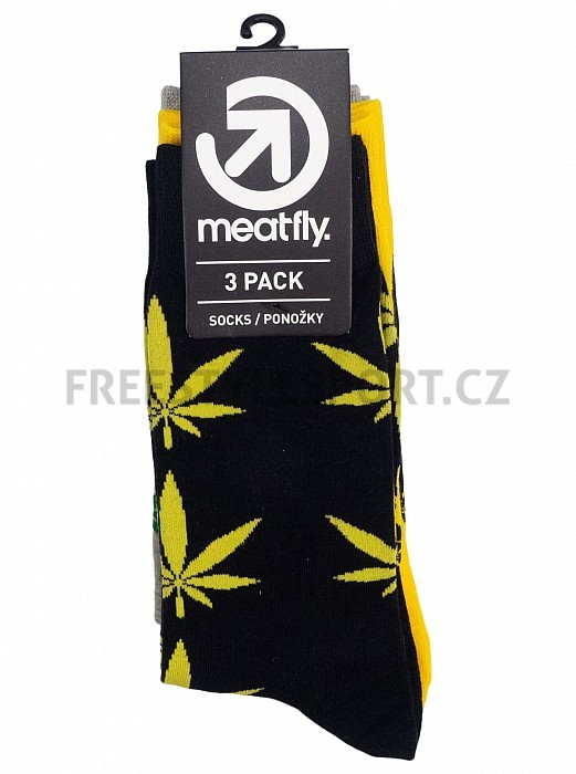 Ponožky MEATFLY LEXY SOCK GANJA