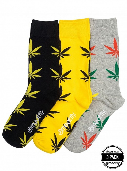 Ponožky MEATFLY LEXY SOCK GANJA
