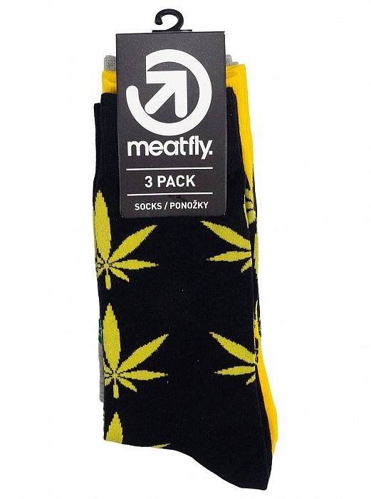 Ponožky MEATFLY LEXY SOCK GANJA