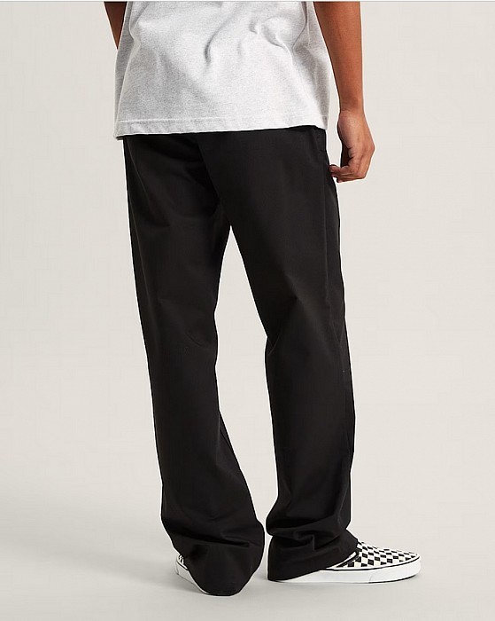 Kalhoty VANS AUTHENTIC CHINO STRAIGHT PANT BLACK