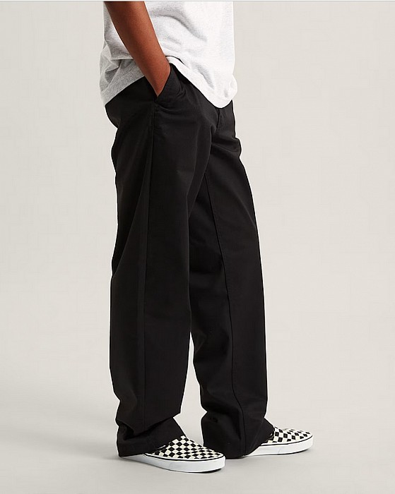 Kalhoty VANS AUTHENTIC CHINO STRAIGHT PANT BLACK