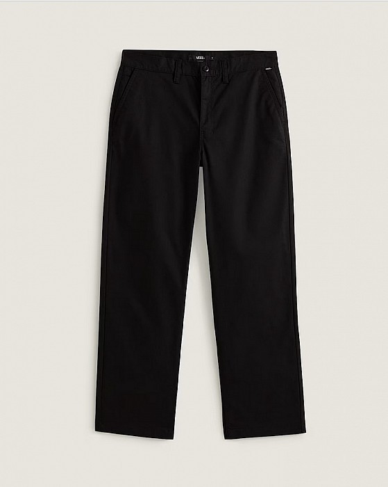 Kalhoty VANS AUTHENTIC CHINO STRAIGHT PANT BLACK