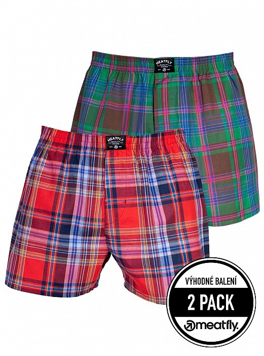 BOXERKY MEATFLY DOUG BOXERSHORTS PINK/GREEN